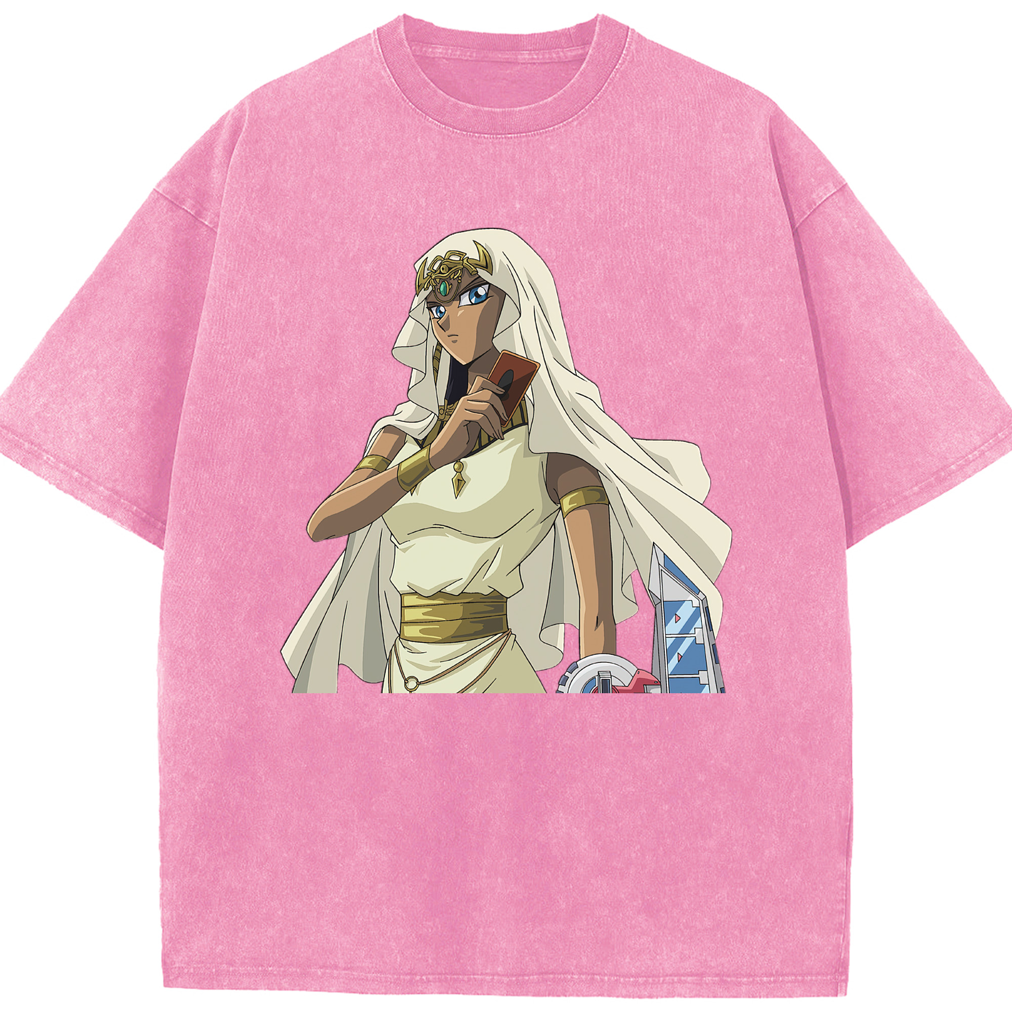 （画像用） 遊☆戯☆王 Yu-Gi-Oh! 綿100% ヴィンテージ風 半袖Tシャツ（フロントプリント）